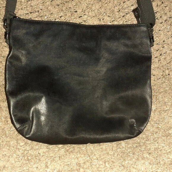 KIPLING-Black Coated Leah w/City Monkey-Messenger/Cross/Shoulderbag-Excellent - Picture 4 of 9